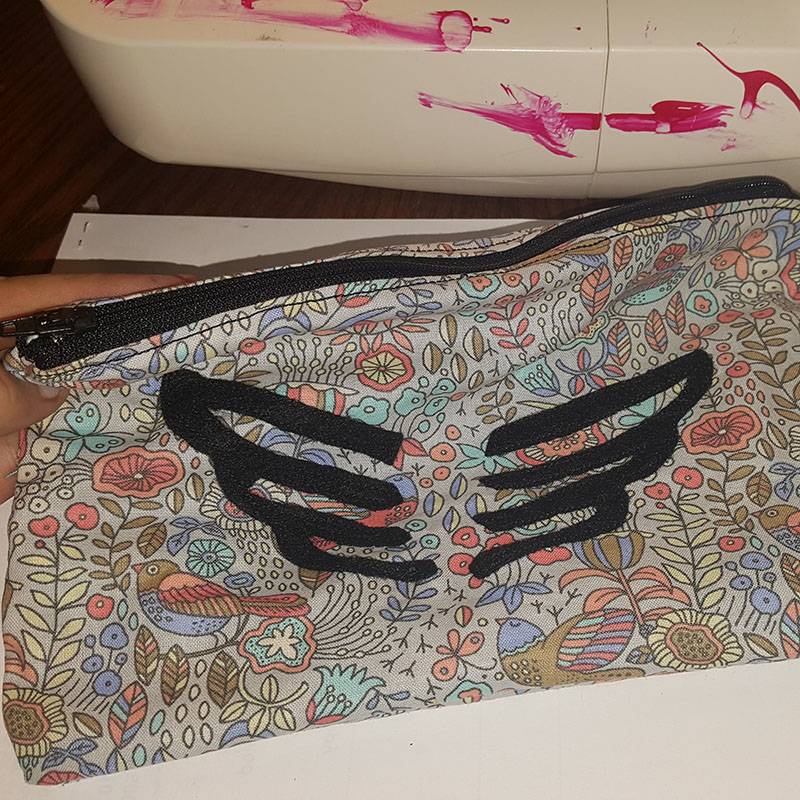 Hand sewn Zippered Bags Made for Charity