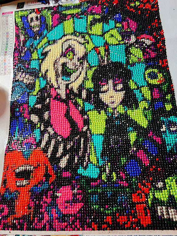 Beetlejuice Diamond Art
