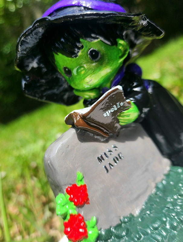 Redesigned Precious Moments Figure Witch