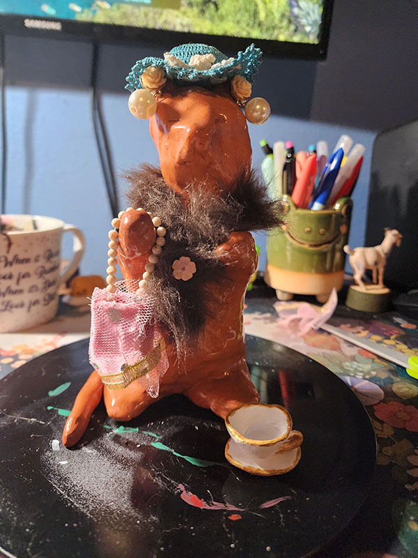 Fixed Someone’s Broken Clay Piece… Sort of