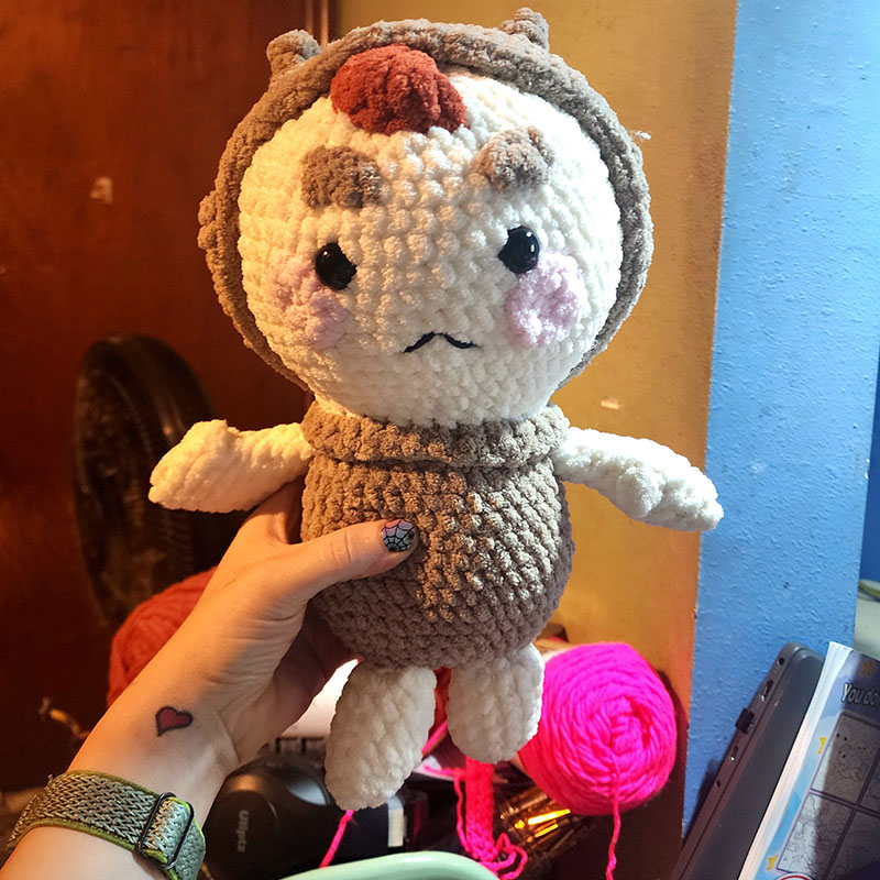 Mr. Buckwheat from Goblin/Guardian: The Lonely and Great God – Pattern by My ARTpetite
