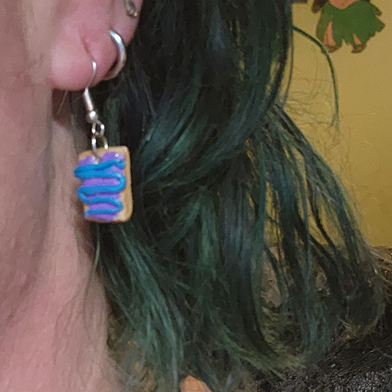 Wild Berry Pop Tart Earrings