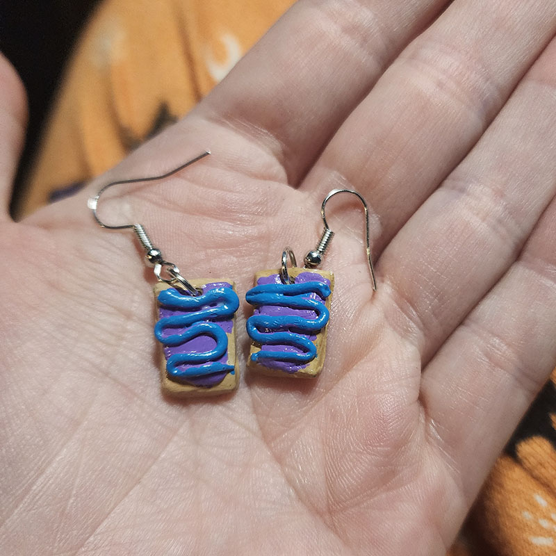 Wild Berry Pop Tart Earrings