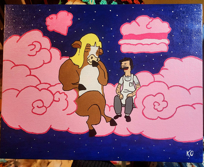 Bob and Moolisa Bob’s Burgers Fan Art