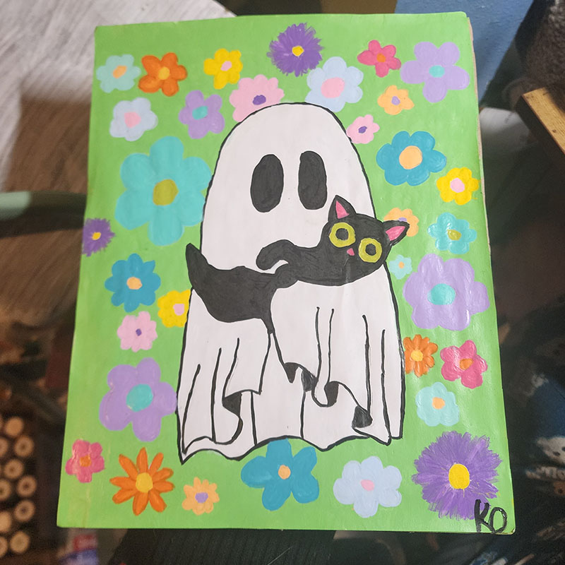 Ghost Holding a Void