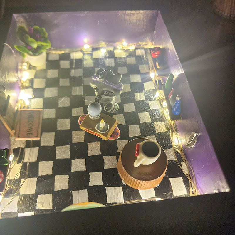 Upcycled/Repurposed Raccoon Clairvoyant Shop