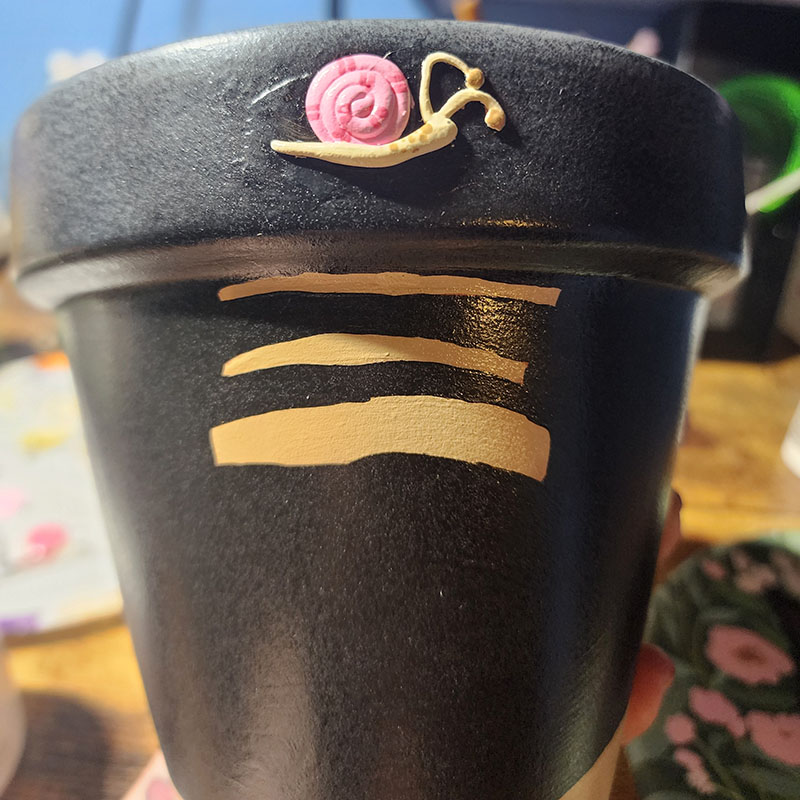 Back of Bob Clay Pot Bob’s Burger’s Fan Art