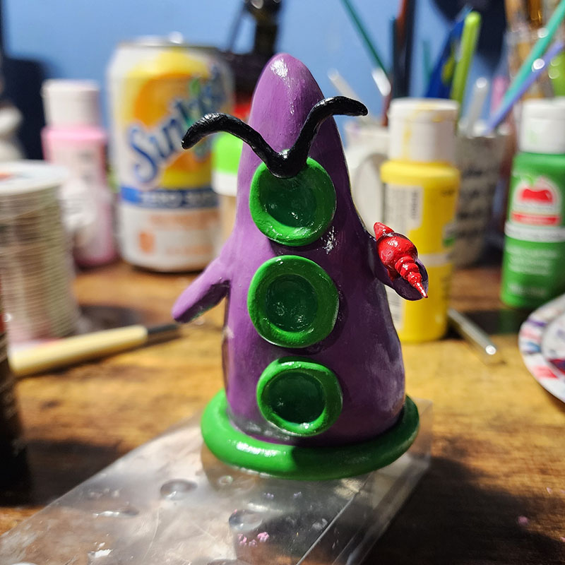 Purple Tentacle Day of the Tentacle Fan Art