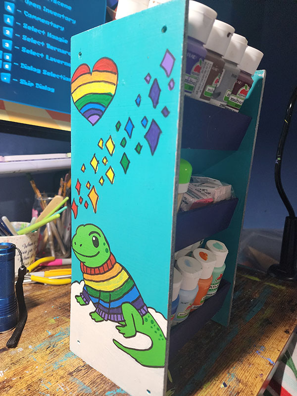 Another Dollar Tree DIY Shelf