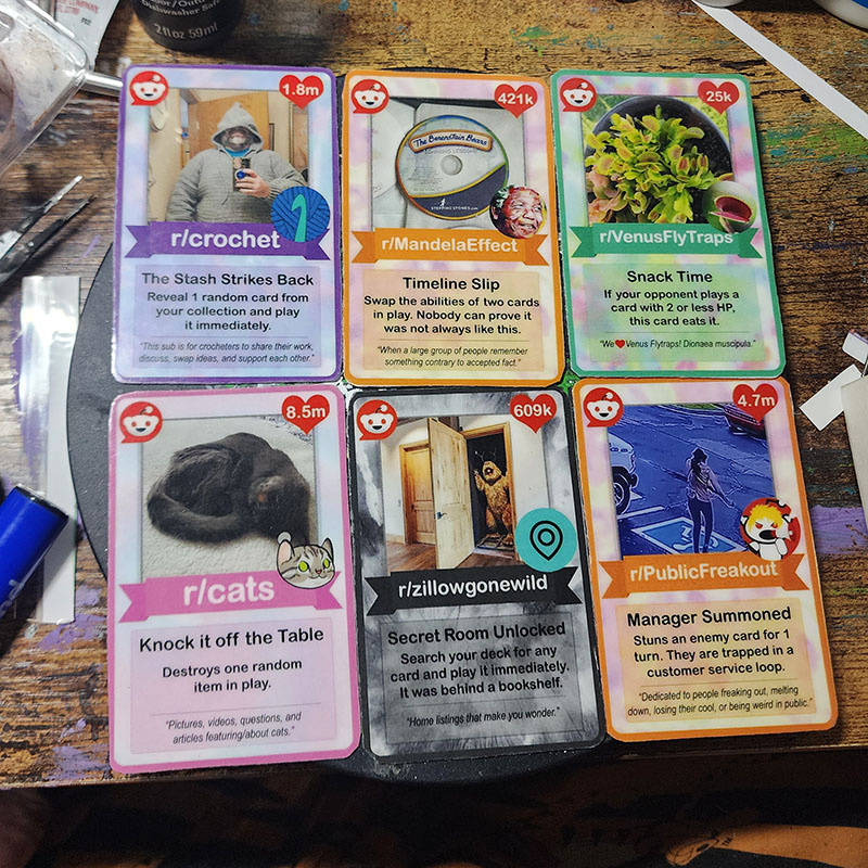 Reddit Figure and Trading Cards Created for Reddit’s Anniversary