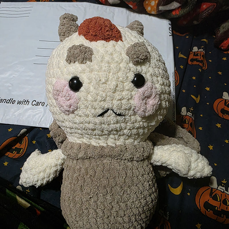 Mr. Buckwheat from Goblin/Guardian: The Lonely and Great God – Pattern by My ARTpetite