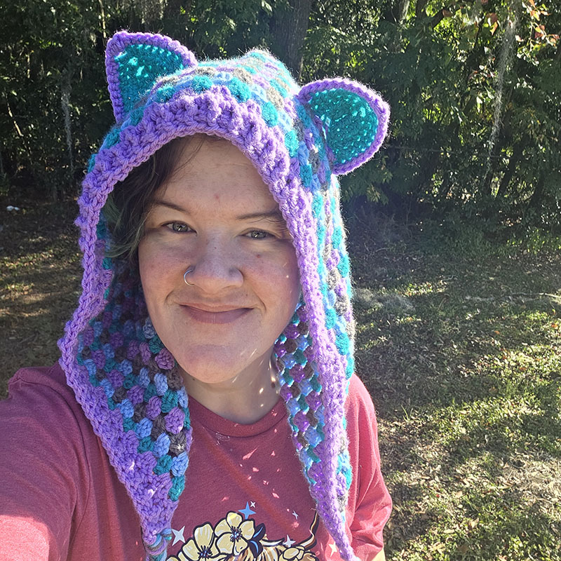 Fairy Beary Hood - Pattern by Stephanie Colleen 
