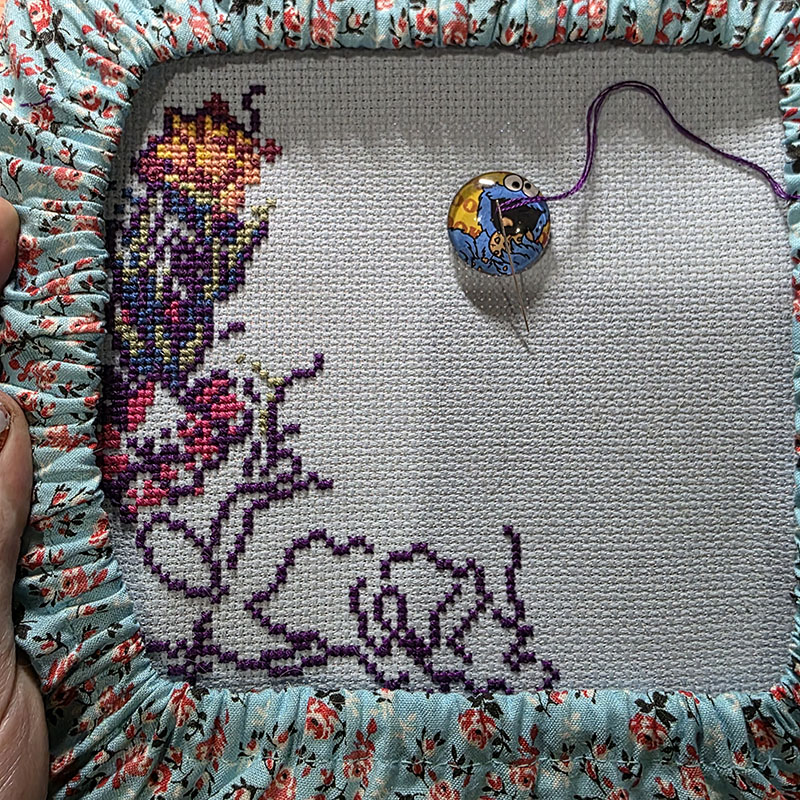 Current Cross Stitch WIP