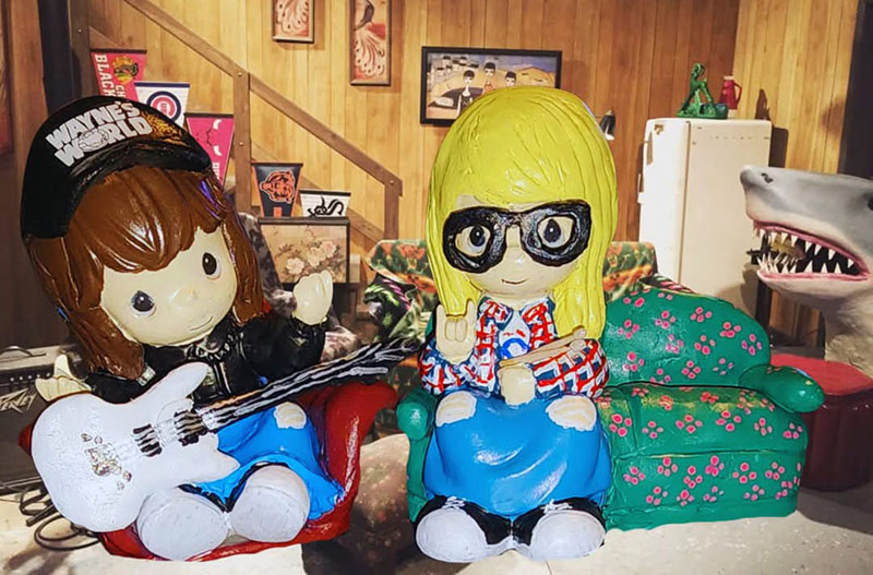 Redesigned Precious Moments Figure Wayne’s World